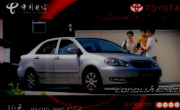TELECARTE....VOITURE...TOYOTA - Coches