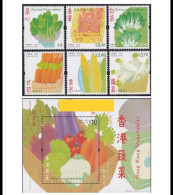 Hong Kong, China 2023 Hong Kong Vegetables,1 MS +6v MNH - Unused Stamps