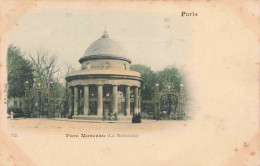 FRANCE - Paris - Parc Monceau - Colorisé - Carte Postale Ancienne - Parcs, Jardins