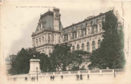 FRANCE - Paris - Hôtel De Ville - Façade Latérale - Colorisé - Carte Postale Ancienne - Autres Monuments, édifices