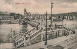 BELGIQUE - Liège - La Passerelle - Colorisé - Carte Postale Ancienne - Liege