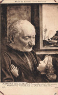 ARTS - Tableau - Dominico Grillandajo - Portrait D'un Vieillard Et De Son Petit Fils - Carte Postale Ancienne - Paintings