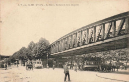 FRANCE - Paris - Le Métro Boulevard De La Chapelle - Carte Postale Ancienne - Metro, Stations