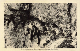 PHOTOGRAPHIE - Ascension Du Mont Aiguille - Passage Des Meules - Carte Postale Ancienne - Photographie