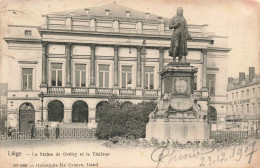 BELGIQUE - Liège - La Statue De Grétry Et Le Théâtre - Carte Postale Ancienne - Liège