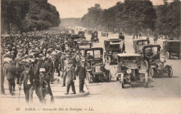 FRANCE - Paris - Avenue Du Bois De Boulogne - Animé - Carte Postale Ancienne - Markten, Pleinen