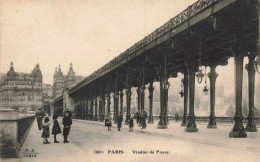FRANCE - Paris - Viaduc De Passy - Carte Postale Ancienne - Places, Squares