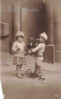 ENFANTS - Bonne Année - Portrait De Deux Enfants - Carte Postale Ancienne - Portraits