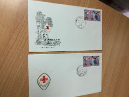 China Stamp FDC 1984 Red Cross  X 2 - Erste Hilfe