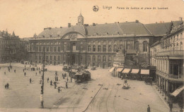 BELGIQUE - Liège - Palais De Justice Et Place Saint Lambert - Carte Postale Ancienne - Liège