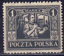 Polen 1922 - Oberschlesien, Reguläre Ausgabe Nr. 7, Postfrisch ** / MNH - Neufs