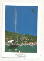 Cp, St Barth, French West Indies, Antilles Françaises, Guadeloupe, GUSTAVIA, écrite, M.H éditions, Bateau, Voilier - Saint Barthelemy