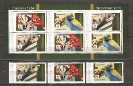 Grenada - Limited Edition Set 01 MNH - WINTER OLYMPICS VANCOUVER 2010 - CHAMONIX 1924 - Hiver 2010: Vancouver