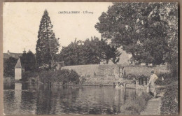 CPA 22 - CHATELAUDREN - L'Etang - TB PLAN ANIMATION CENTRE LAVOIR Lavandières - Châtelaudren