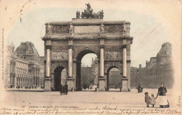 FRANCE - Paris - Place Du Caroussel - Carte Postale Ancienne - Plazas