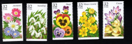 1879083213 1996 SCOTT 3025 3029 (XX) POSTFRIS MINT NEVER HINGED  - FLORA - SET GARDEN FLOWERS - Other & Unclassified