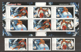 Grenada - Limited Edition Set 09 MNH - WINTER OLYMPICS VANCOUVER 2010 - INNSBRUCK 1964 - Winter 2010: Vancouver