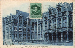 BELGIQUE - Liège - Le Palais - Place Notger - Carte Postale Ancienne - Liège