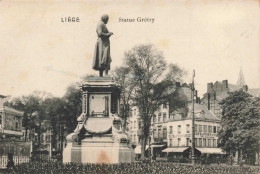 BELGIQUE - Liège - Statue Grétry - Carte Postale Ancienne - Liege
