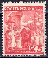 Polen 1938 - Port Gdańsk, Nr. 34, Gefalzt * / MLH - Neufs