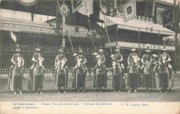 BELGIQUE - 75eme Anniversaire - Grand Tournoi Historique - Groupe De Jouteurs - Carte Postale Ancienne - Philippeville