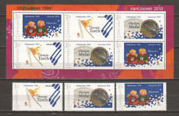 Grenada - Limited Edition Set 17 MNH - WINTER OLYMPICS VANCOUVER 2010 - LILLEHAMMER 1994 - Inverno2010: Vancouver