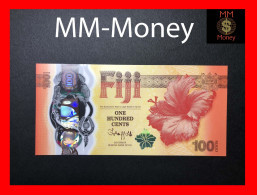 FIJI  100 Cents  2023  P. 124  *commemorative Year Of Dragon*   **polymer**  UNC - Fidschi