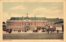 BELGIQUE - Liège - Palais De Justice - Colorisé - Animé - Carte Postale Ancienne - Liège