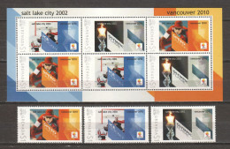 Grenada - Limited Edition Set 19 MNH - WINTER OLYMPICS VANCOUVER 2010 - SALT LAKE CITY 2002 - Hiver 2010: Vancouver