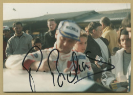 Philippe Bugalski (1963-2012) - Pilote Automobile - Photo Originale Signée - Sportspeople