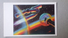 Space, Soviet Union, Vintage 1969, 11 Postcards - Espace