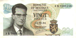 Billet  > Belgique  >	20	Francs > C 04 - Sonstige & Ohne Zuordnung