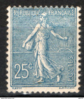 Francia 1903 Unif.132 **/MNH VF/F - 1903-60 Semeuse A Righe