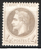 Francia 1862 4c. Unif.27 **/MNH  VF/F - 1863-1870 Napoléon III. Laure