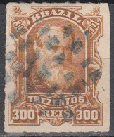 BRAZIL   SCOTT NO 75  USED  YEAR  1878 - Used Stamps