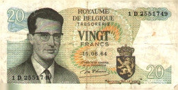 Billet  > Belgique  >	20	Francs > C 04 - Andere & Zonder Classificatie