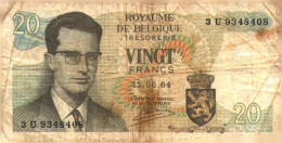 Billet  > Belgique  >	20	Francs > C 04 - Other & Unclassified