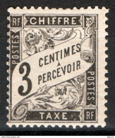 Francia 1881 Segnatasse Unif.S12 */MH VF/F - 1859-1959 Nuevos