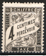 Francia 1881 Segnatasse Unif.S13 */MH VF/F - 1859-1959 Neufs