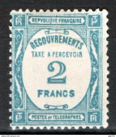 Francia 1927 Segnatasse Unif.S61 */MH VF/F - 1859-1959 Postfris