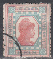 BRAZIL   SCOTT NO 109  USED  YEAR  1891 - Oblitérés