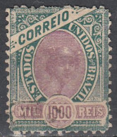 BRAZIL   SCOTT NO 122  USED  YEAR  1894 - Used Stamps