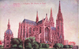 BELGIQUE - Ostende - Eglise Saint Pierre Et Paul - Colorisé - Carte Postale Ancienne - Oostende