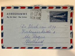 Australia 1960  Aerogramme To Holland - Aerogramas