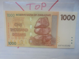 ZIMBABWE 1000$ 2007 Neuf - Zimbabwe