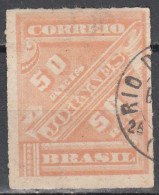 BRAZIL   SCOTT NO P12  USED YEAR  1889 - Officials