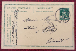 Belgique Entier-Carte, Cachet Nivelles 13.9.1919 - (C315) - Other & Unclassified