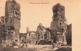 ITALIE - Rome - Thermes De Caracalla- Carte Postale Ancienne - Otros Monumentos Y Edificios