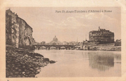 ITALIE - Rome - Fort Saint Ange - Tombeau D'Adrien - Carte Postale Ancienne - Otros Monumentos Y Edificios