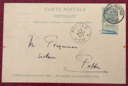 Belgique Entier-Carte, Cachet Tournai 22.3.1900 - (C321) - Other & Unclassified